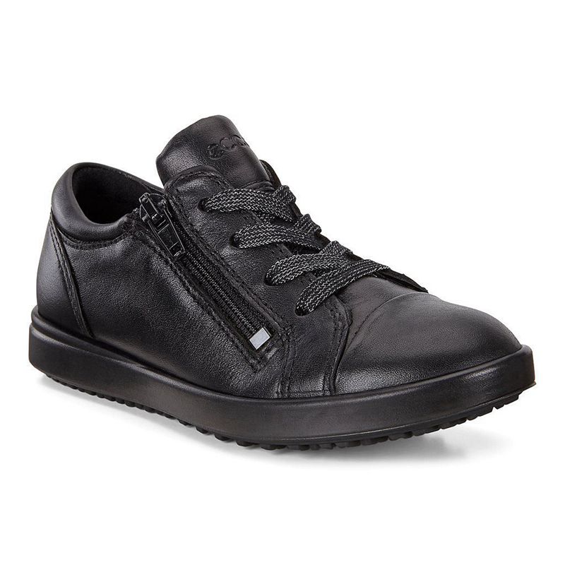 Kids Ecco Elli - Flats Shoe Black - India CWKMNR167